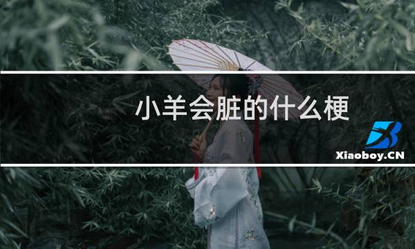 小羊会脏的什么梗