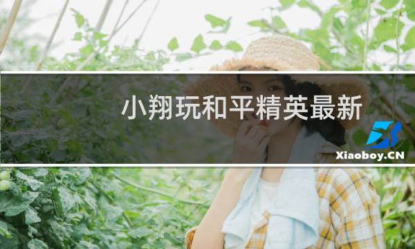 小翔玩和平精英最新