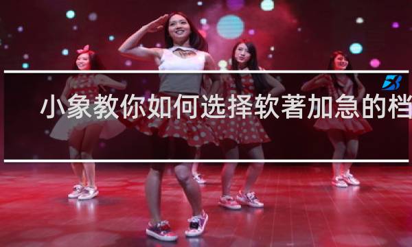 小象教你如何选择软著加急的档位