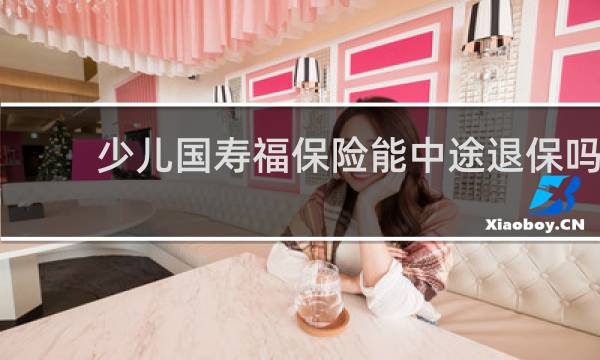 少儿国寿福保险能中途退保吗