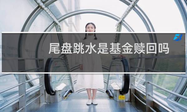 尾盘跳水是基金赎回吗