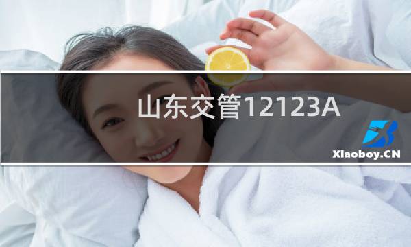 山东交管12123APP下载在哪里（12123山东交管官网是什么）