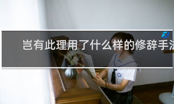 岂有此理用了什么样的修辞手法