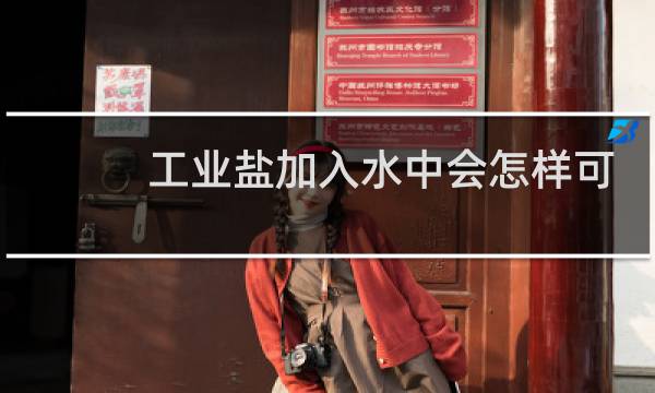 工业盐加入水中会怎样可以增加盐度吗图片