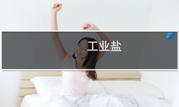 工业盐 食盐 市场价格走势图片