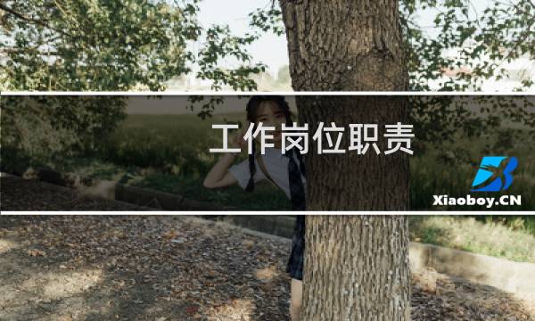 工作岗位职责（什么是工作岗位职责）图片