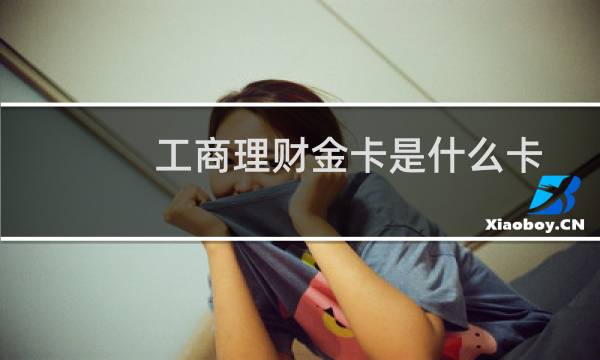 工商理财金卡是什么卡