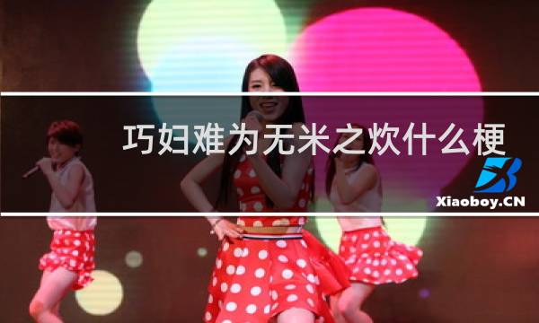 巧妇难为无米之炊什么梗