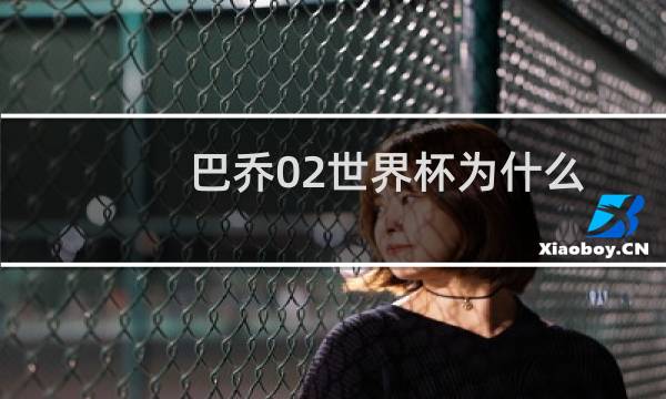 巴乔02世界杯为什么