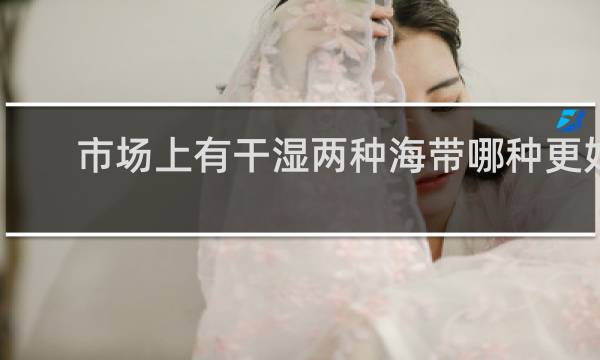 市场上有干湿两种海带哪种更好