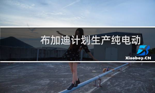布加迪计划生产纯电动婴儿车图片