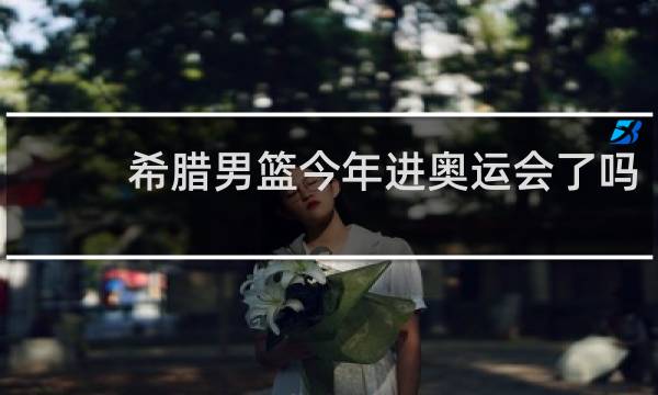 希腊男篮今年进奥运会了吗