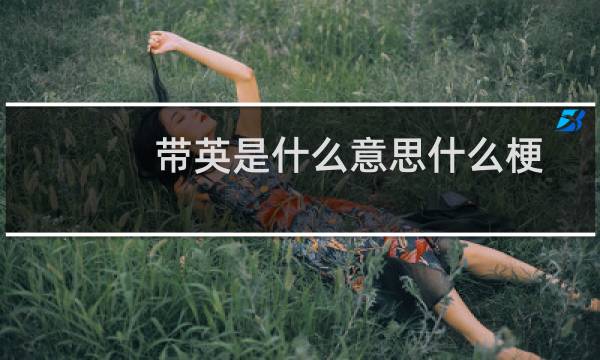 带英是什么意思什么梗