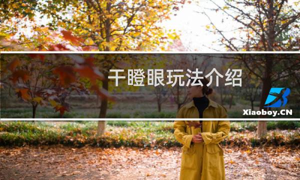 干瞪眼玩法介绍（具体说一下）