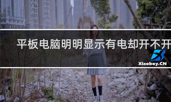平板电脑明明显示有电却开不开机