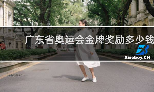 广东省奥运会金牌奖励多少钱