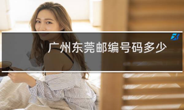 广州东莞邮编号码多少