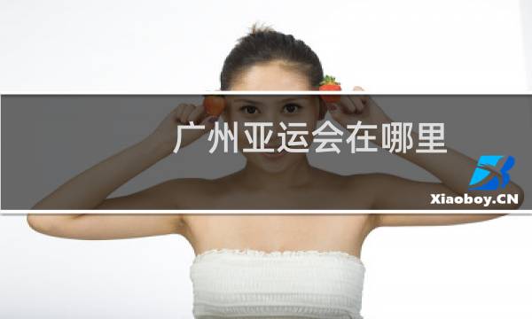 广州亚运会在哪里