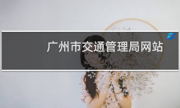 广州市交通管理局网站是什么（广州公安交通管理局网站是啥）图片