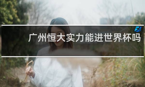 广州恒大实力能进世界杯吗