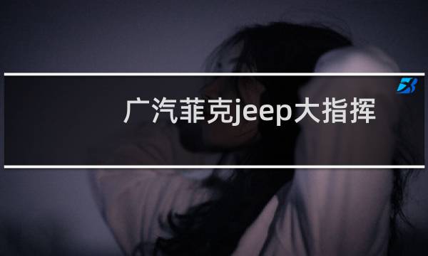 广汽菲克jeep大指挥官怎么样