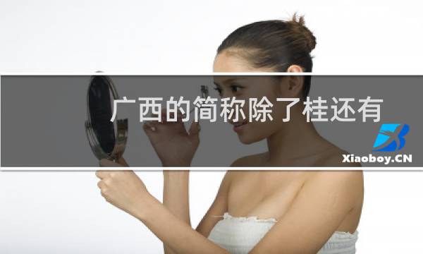 广西的简称除了桂还有啥（桂是哪个省的简称桂是广西省的简称）