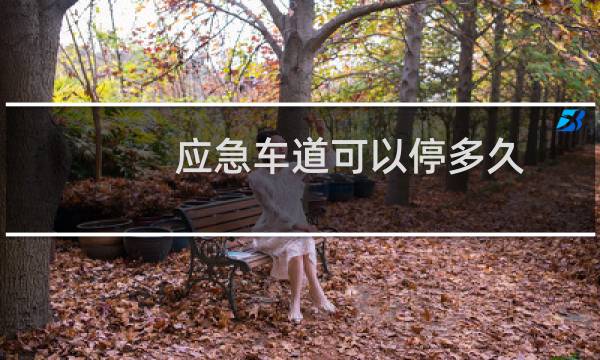 应急车道可以停多久（应急车道什么时候可以停车）图片
