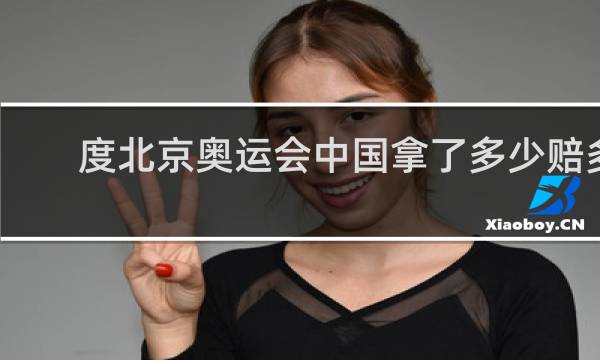 度北京奥运会中国拿了多少赔多少