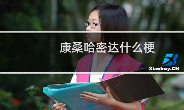 康桑哈密达什么梗