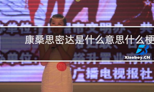 康桑思密达是什么意思什么梗