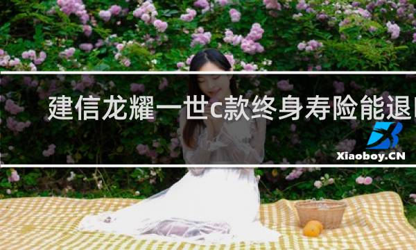 建信龙耀一世c款终身寿险能退吗