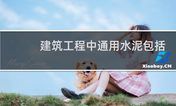 建筑工程中通用水泥包括