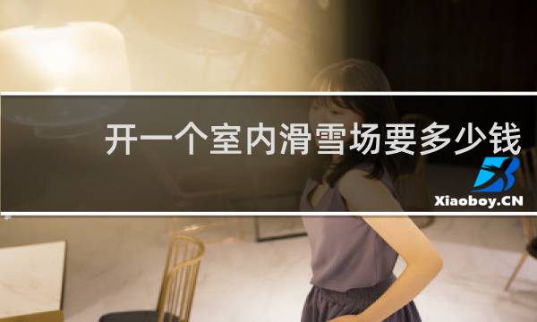 开一个室内滑雪场要多少钱
