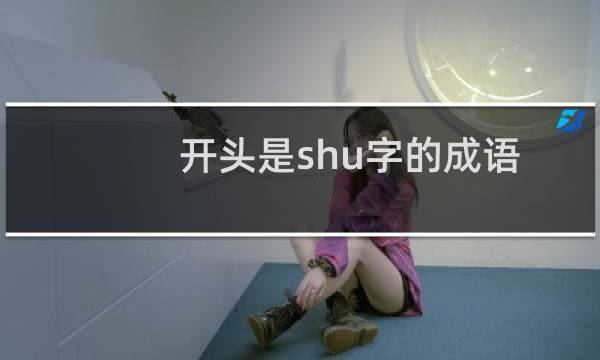 开头是shu字的成语