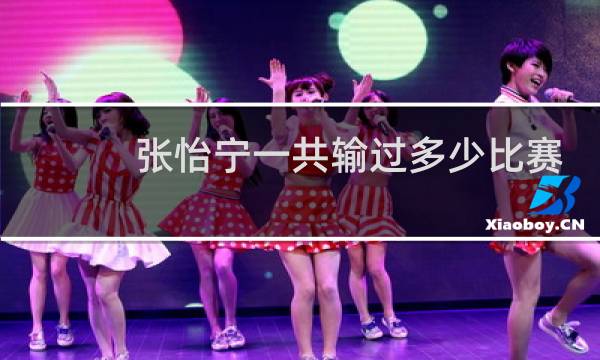 张怡宁一共输过多少比赛