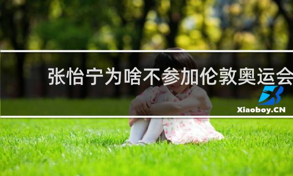 张怡宁为啥不参加伦敦奥运会