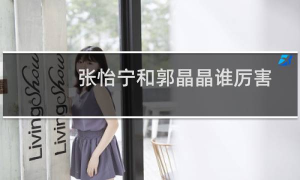 张怡宁和郭晶晶谁厉害
