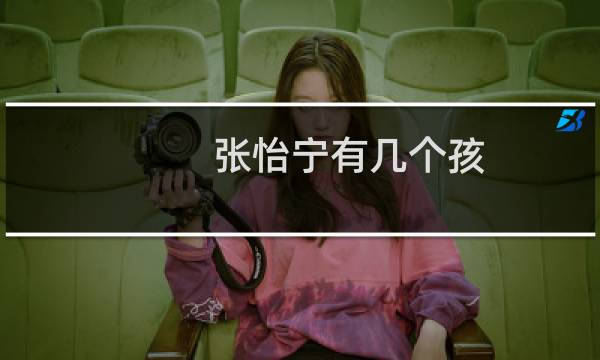 张怡宁有几个孩