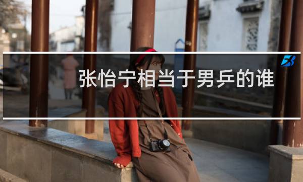 张怡宁相当于男乒的谁
