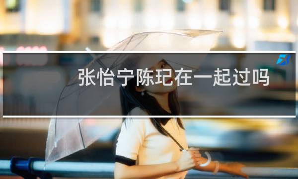 张怡宁陈玘在一起过吗