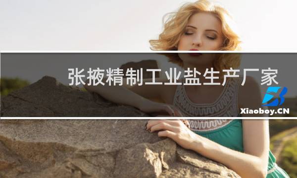 张掖精制工业盐生产厂家图片