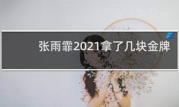 张雨霏2021拿了几块金牌