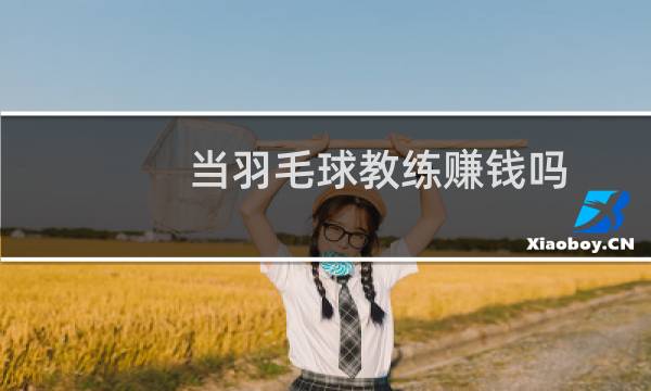 当羽毛球教练赚钱吗