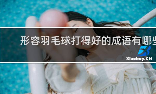 形容羽毛球打得好的成语有哪些