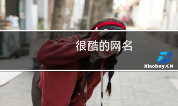 很酷的网名（很酷的网名大全）图片