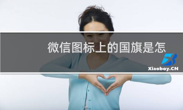 微信图标上的国旗是怎么弄的（国旗图案怎么在微信上打出来）图片