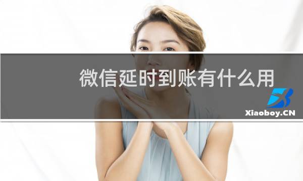 微信延时到账有什么用 微信延时到账怎么设置