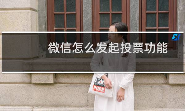 微信怎么发起投票功能（微信可以投票吗?）
