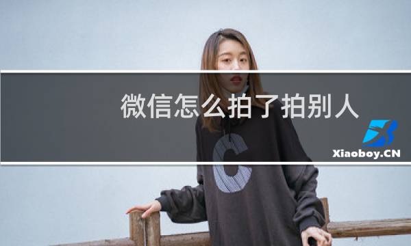 微信怎么拍了拍别人（微信怎么拍了拍）