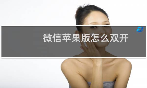 微信苹果版怎么双开